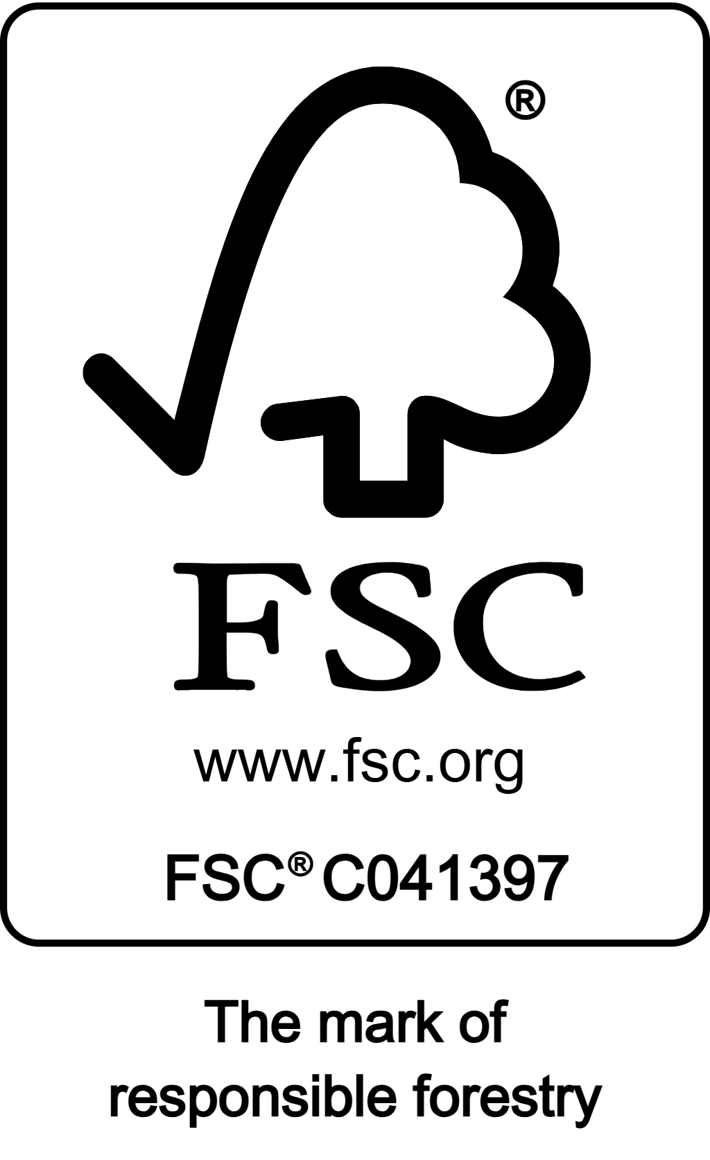 FSC-certified product